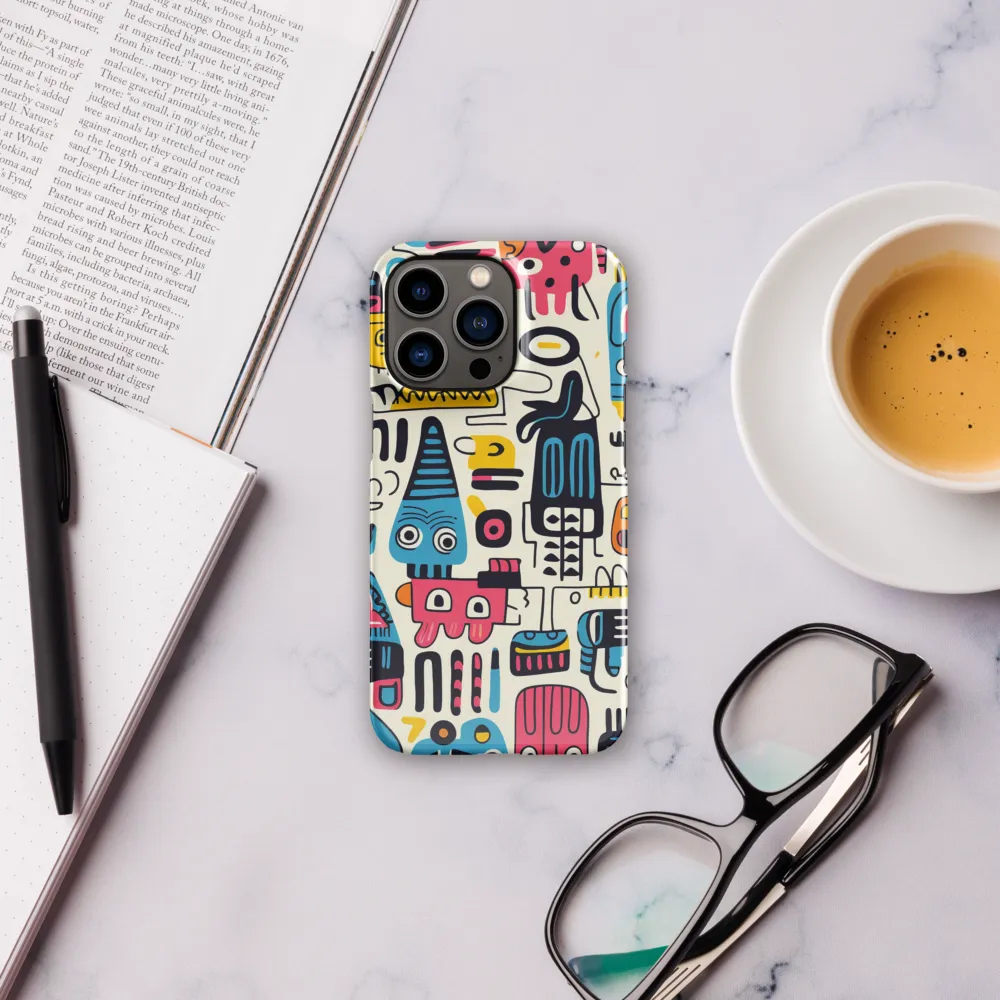 Vibrant Whimsy | Phone Case |  13 Pro | Snap Case | Glossy