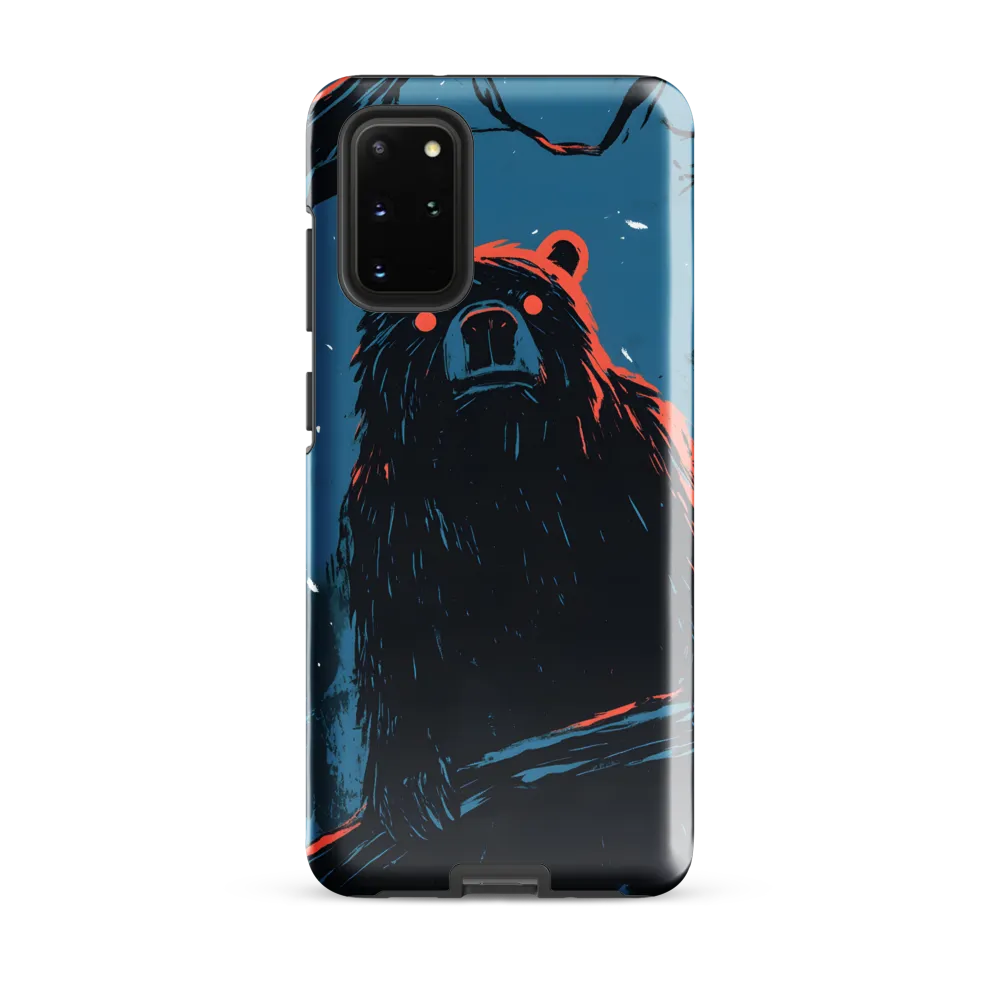 Eerie Majesty: A Bear in the Night