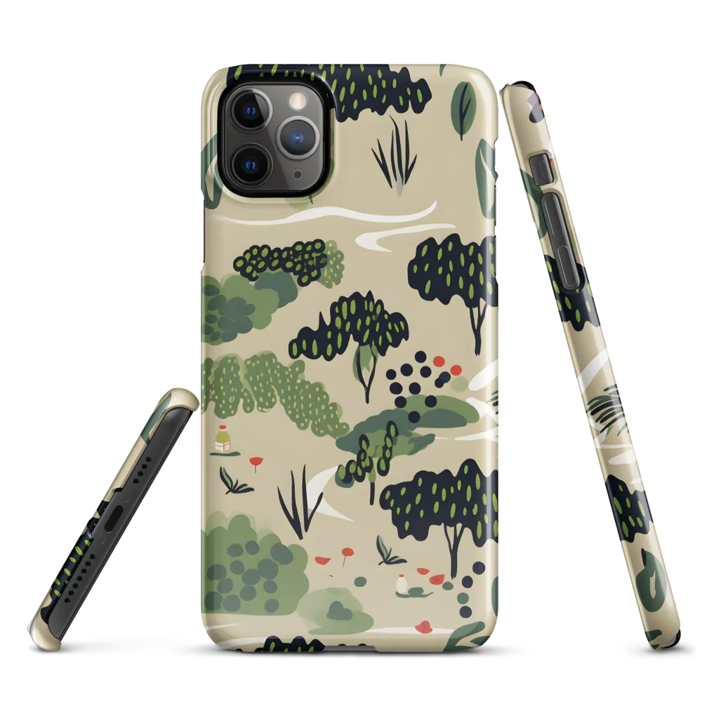 Harmony in Nature: A Whimsical Tapestry | Phone Case |  11 Pro Max | Snap Case | Glossy