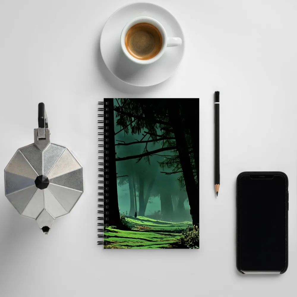 Whispers of the Enchanted Forest | Spiral Notebook