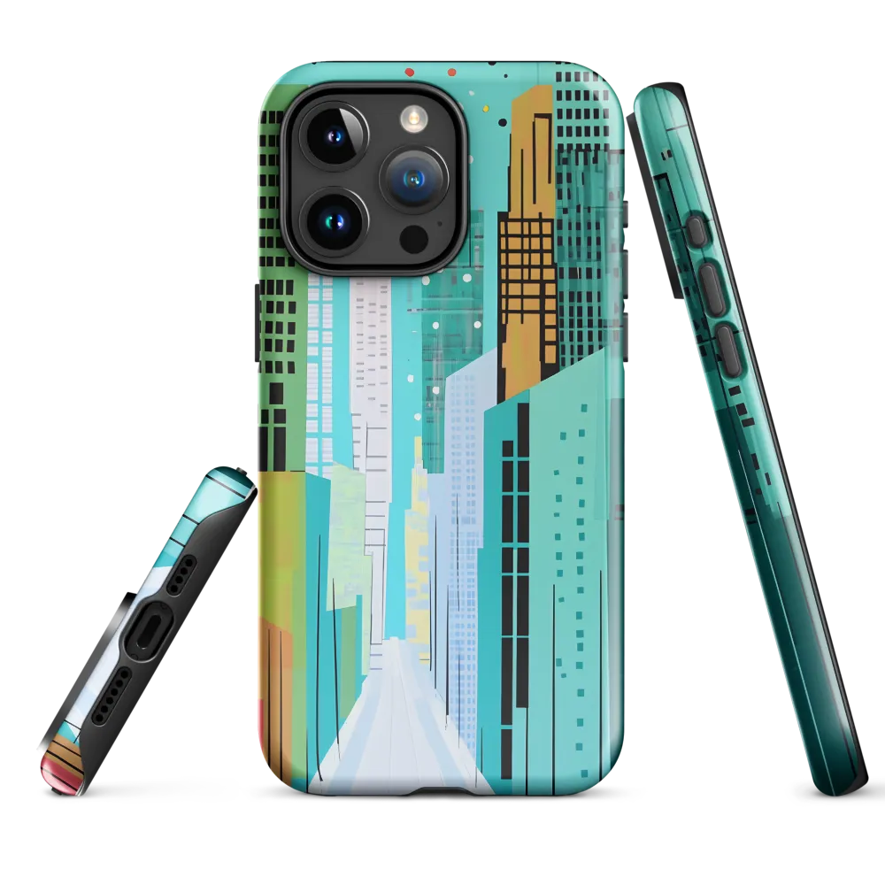 Urban Symphony in Turquoise