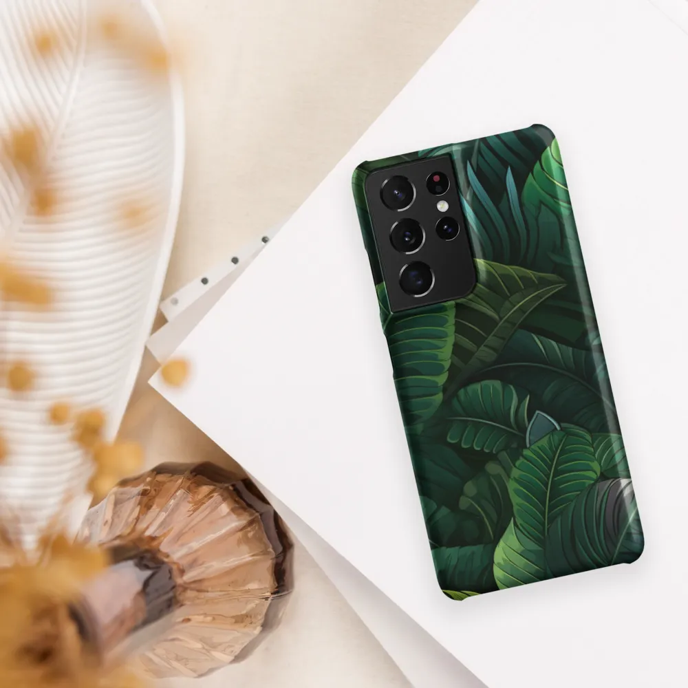 Lush Canopy: A Tropical Foliage Study