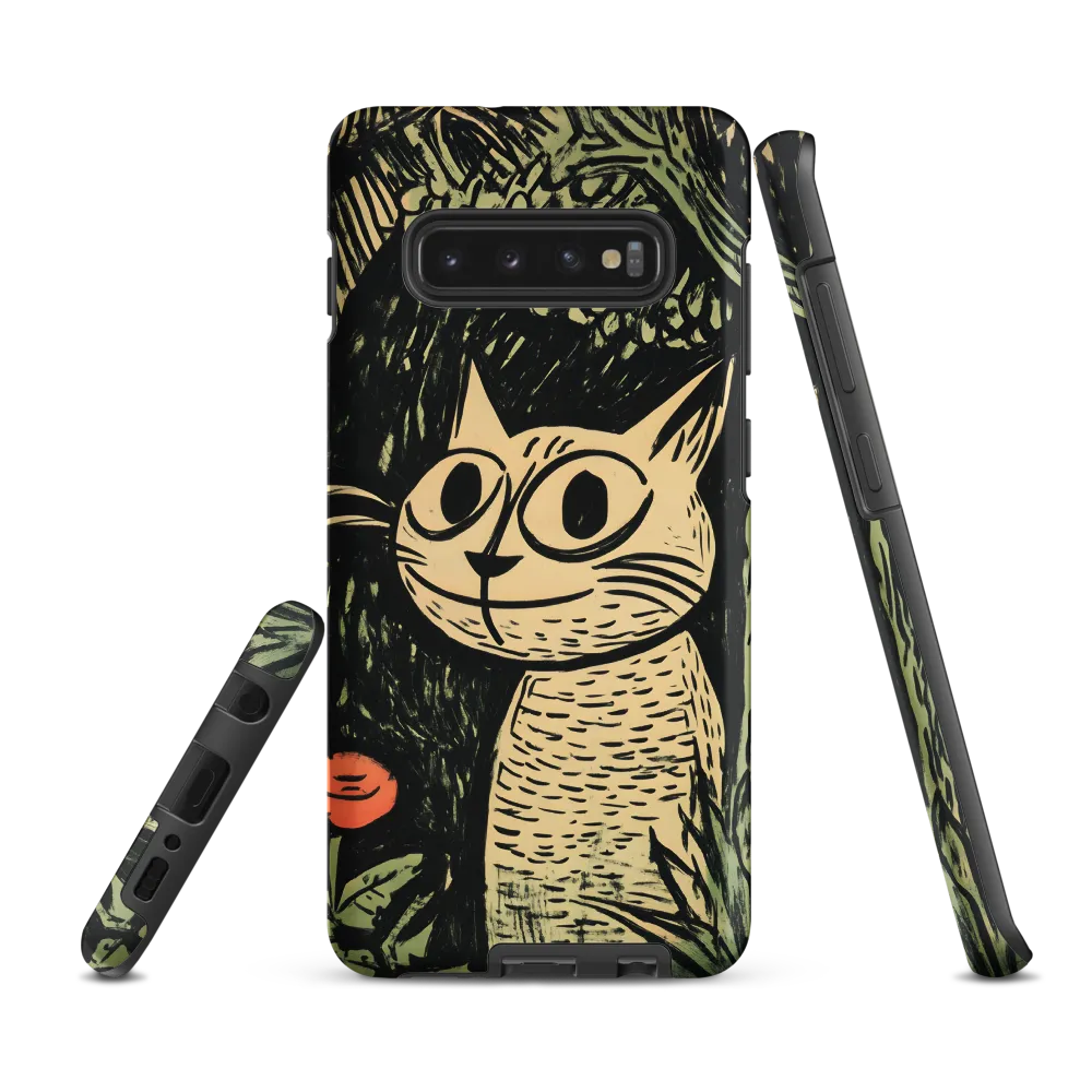 Whimsical Cat in the Forest