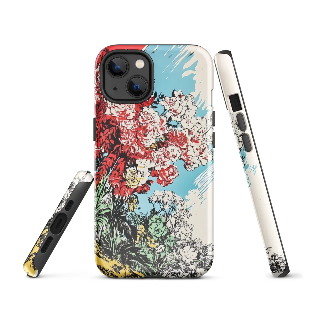 Floral Symphony in Bold Colors