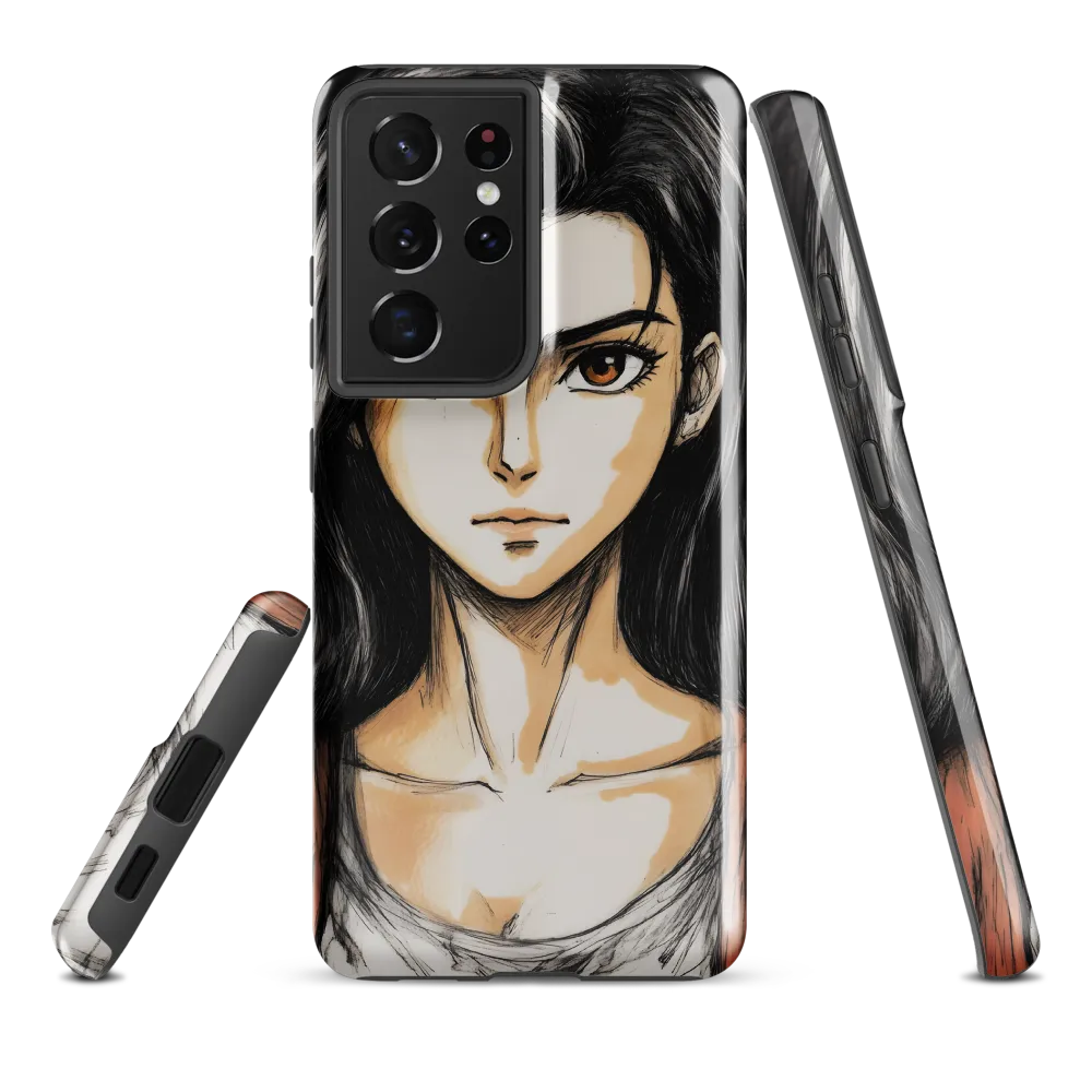 Determined Gaze