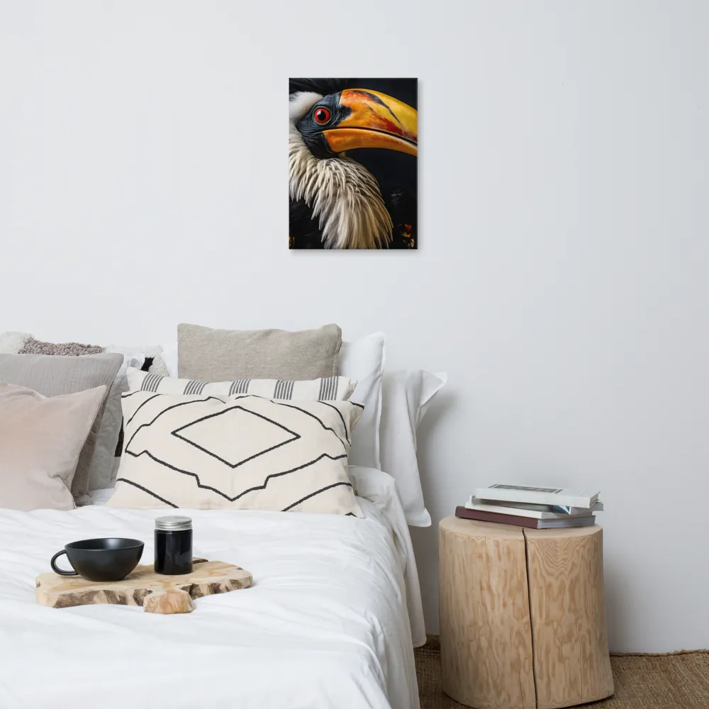 Majestic Hornbill Portrait