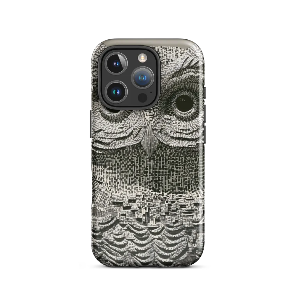Intricate Owl of Textures
