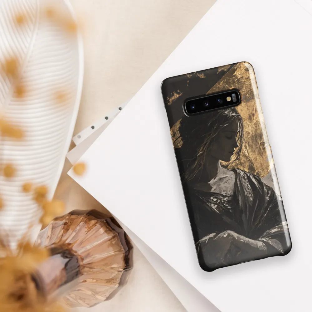 Golden Serenity | Phone Case |  S10 Plus | Snap Case | Glossy