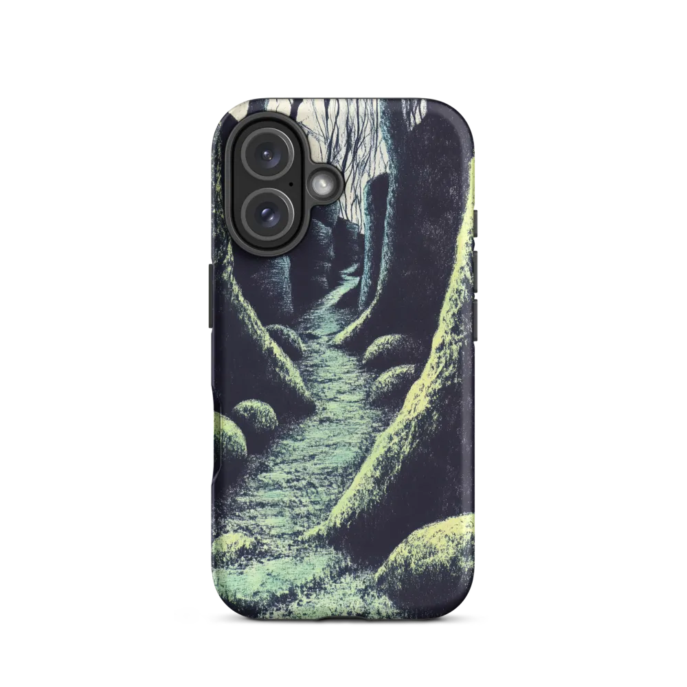 Whispers of the Tranquil Pathway | Phone Case |  16 | Tough Case | Matte