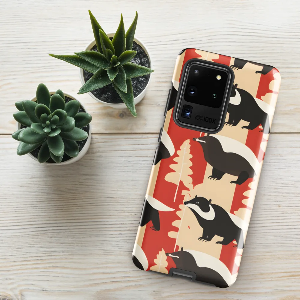 Wildlife Pattern: The Badger Tale