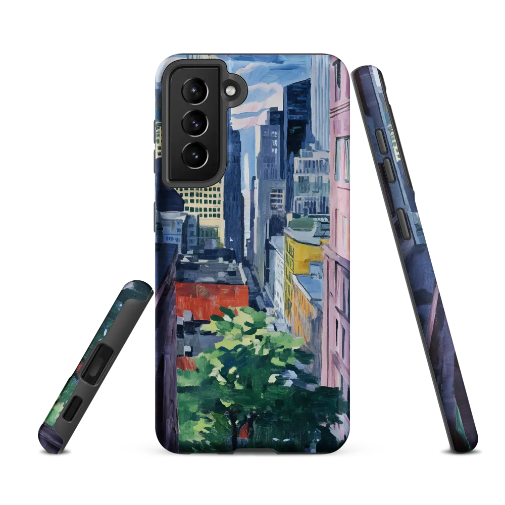 Urban Symphony: A Cityscape in Color