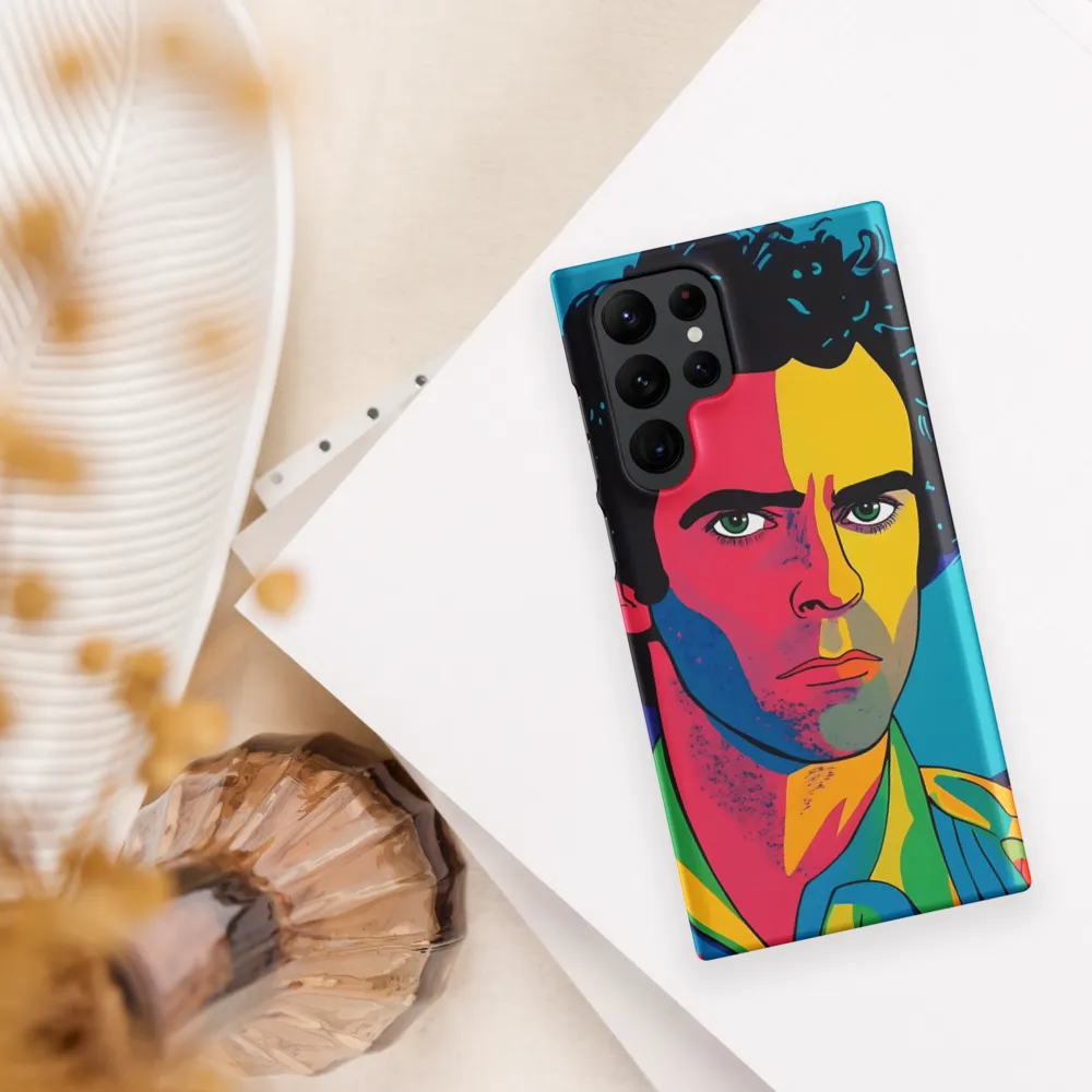 Electric Visage: A Portrait of Vibrance