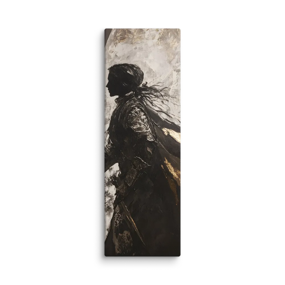 The Silhouette of Valor | Canvas | 12″×36″