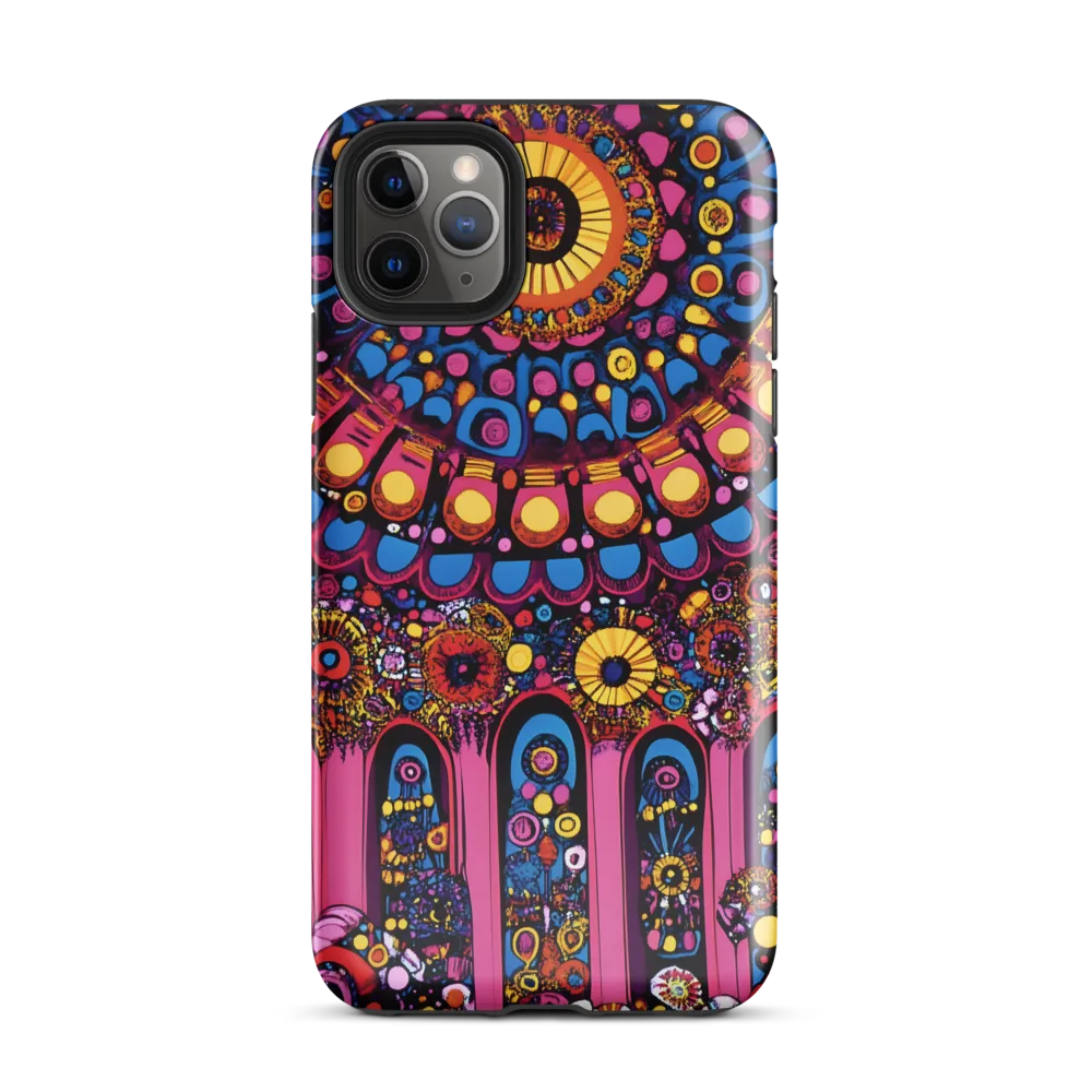 Whimsical Mandala Symphony | Phone Case |  11 Pro Max | Tough Case | Glossy