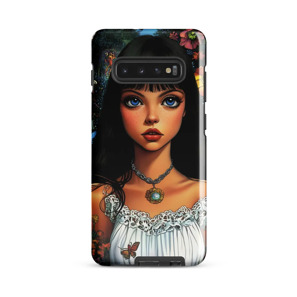 Enchanted Bloom | Phone Case |  S10 Plus | Tough Case | Glossy