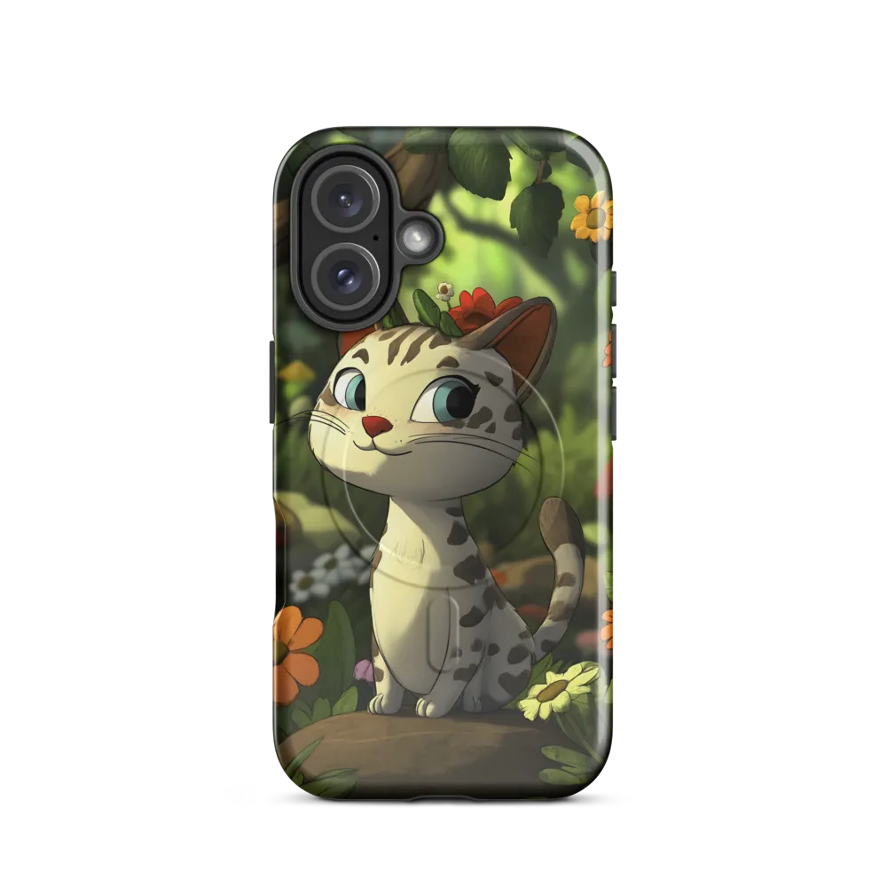 Whimsical Forest Cat