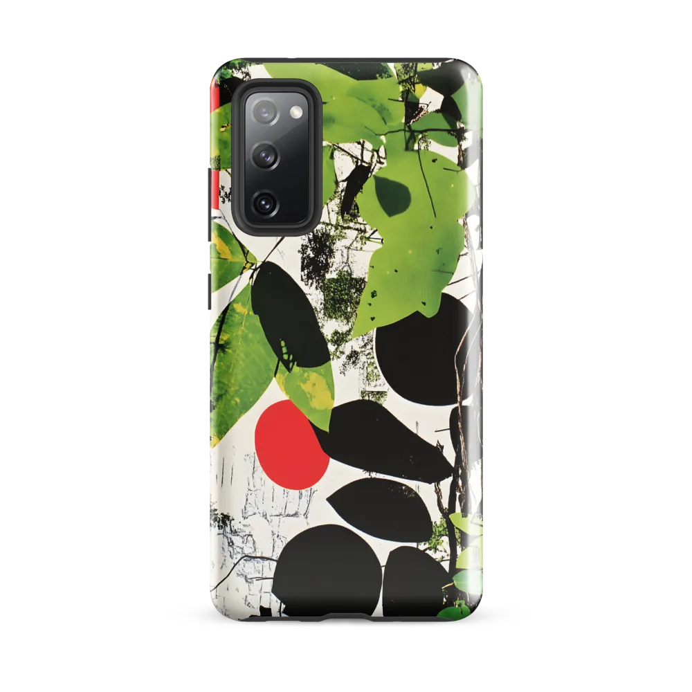 Nature's Geometry: A Contemporary Collage | Phone Case |  S20 FE | Tough Case | Glossy