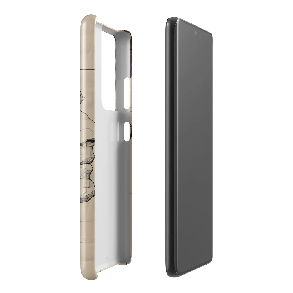 Geometric Reverie | Phone Case |  S21 Ultra | Snap Case | Glossy