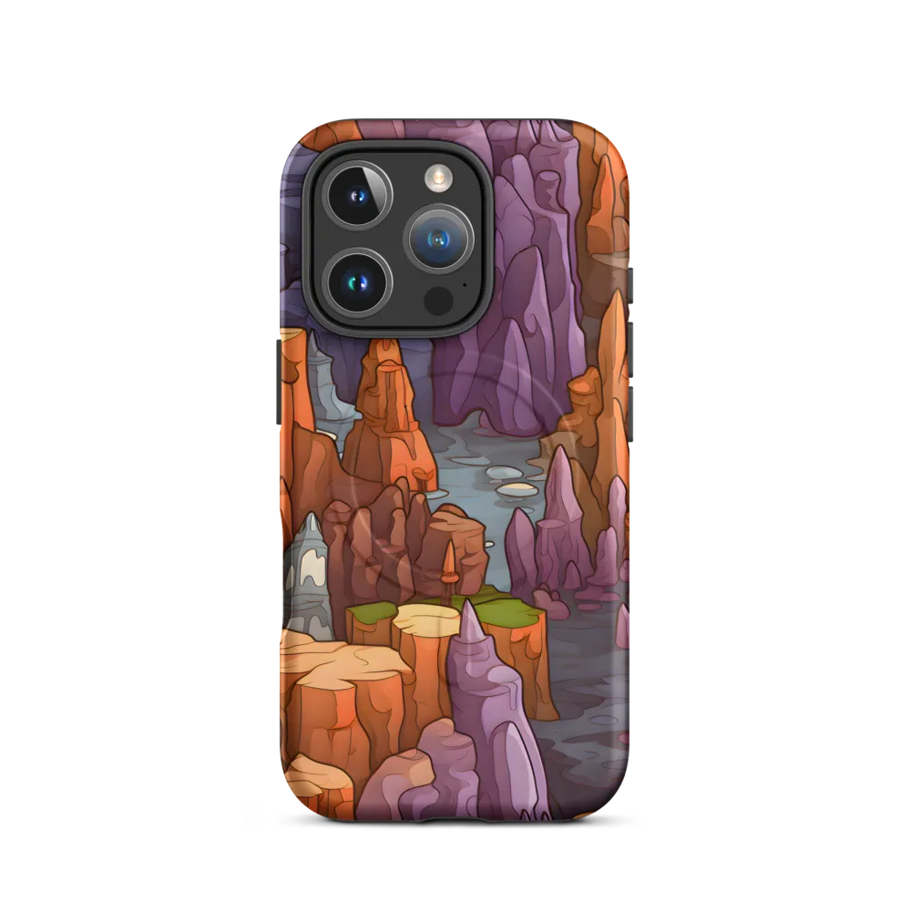 Vibrant Rockscape: A Digital Odyssey