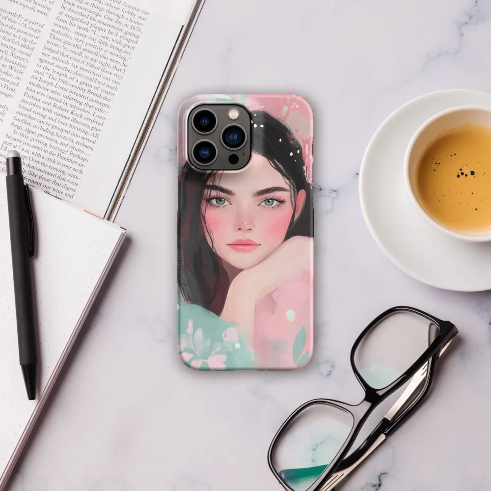 Mint & Rose — Portrait in Pastel Washes