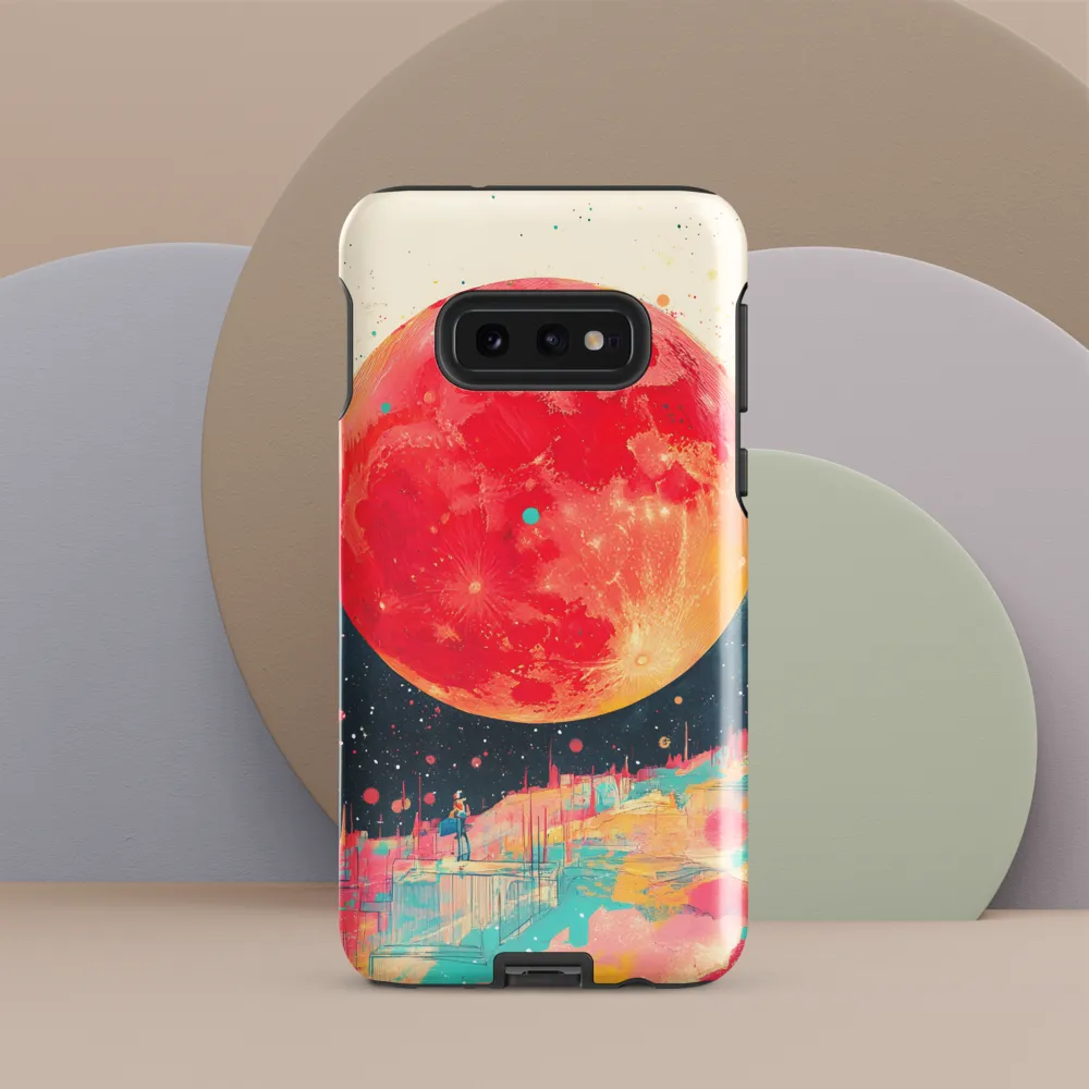 Crimson Dreams: A Lunar Exploration