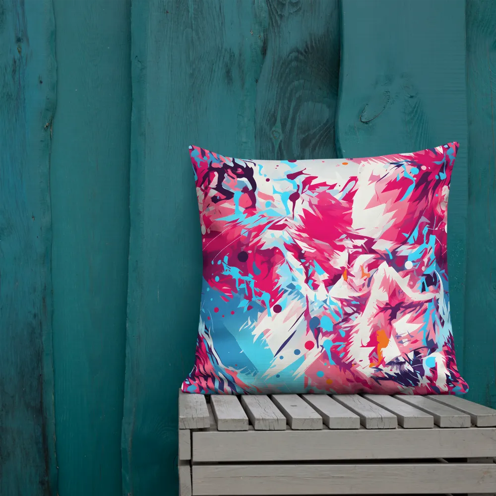 Energized Abstraction | Pillow | 22″×22″