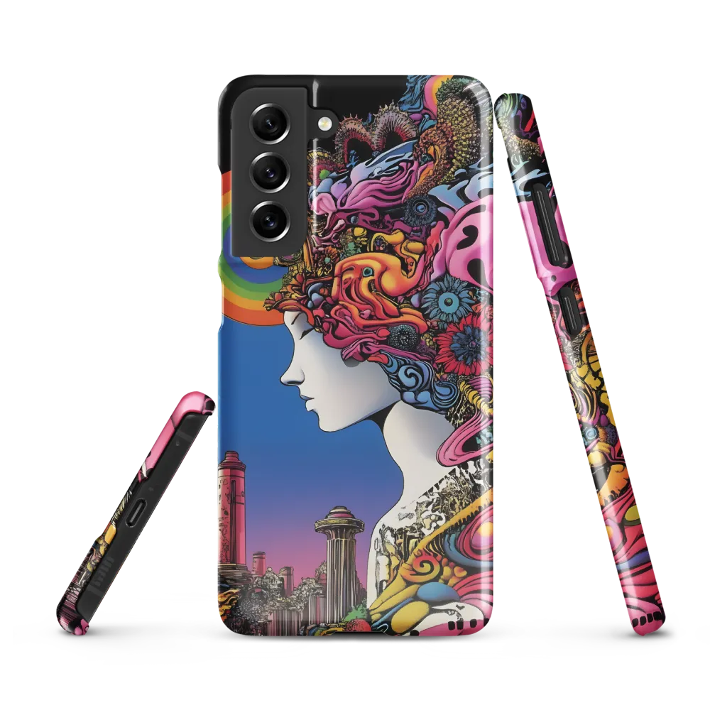 Whispers of the Psychedelic Dream | Phone Case |  S21 FE | Snap Case | Glossy