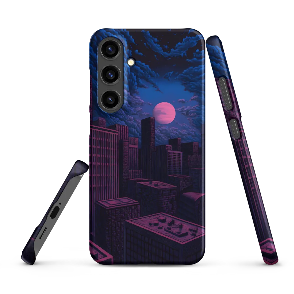 Moonlit Urban Dreams | Phone Case |  S24 Plus | Snap Case | Matte
