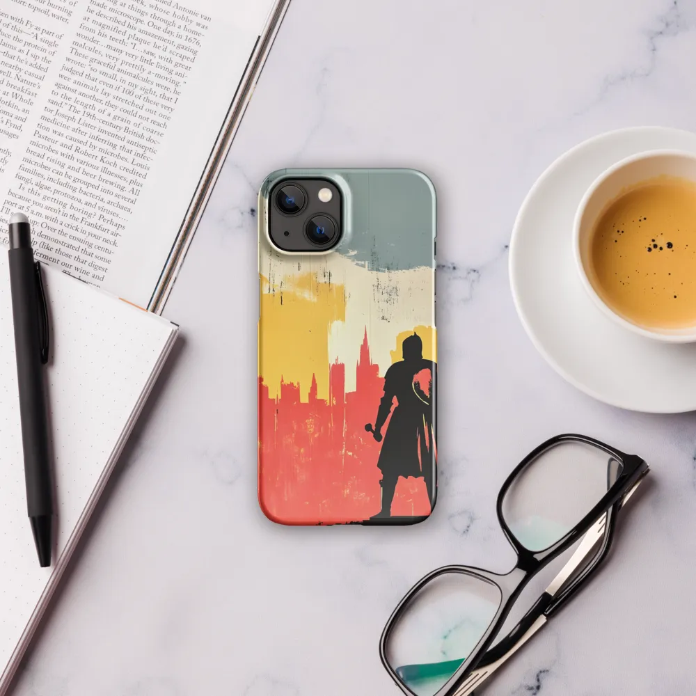 Hero in the Urban Dawn | Phone Case |  13 | Snap Case | Glossy