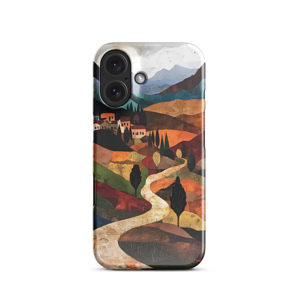 Harmony in Colorful Hills | Phone Case |  16 | Snap Case | Glossy