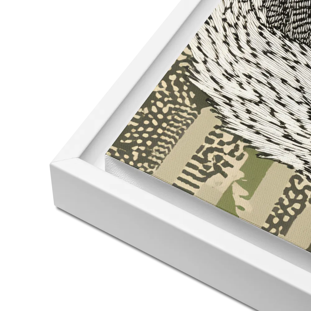 Reflections of the Forest | Canvas with White Frame | 18″×24″