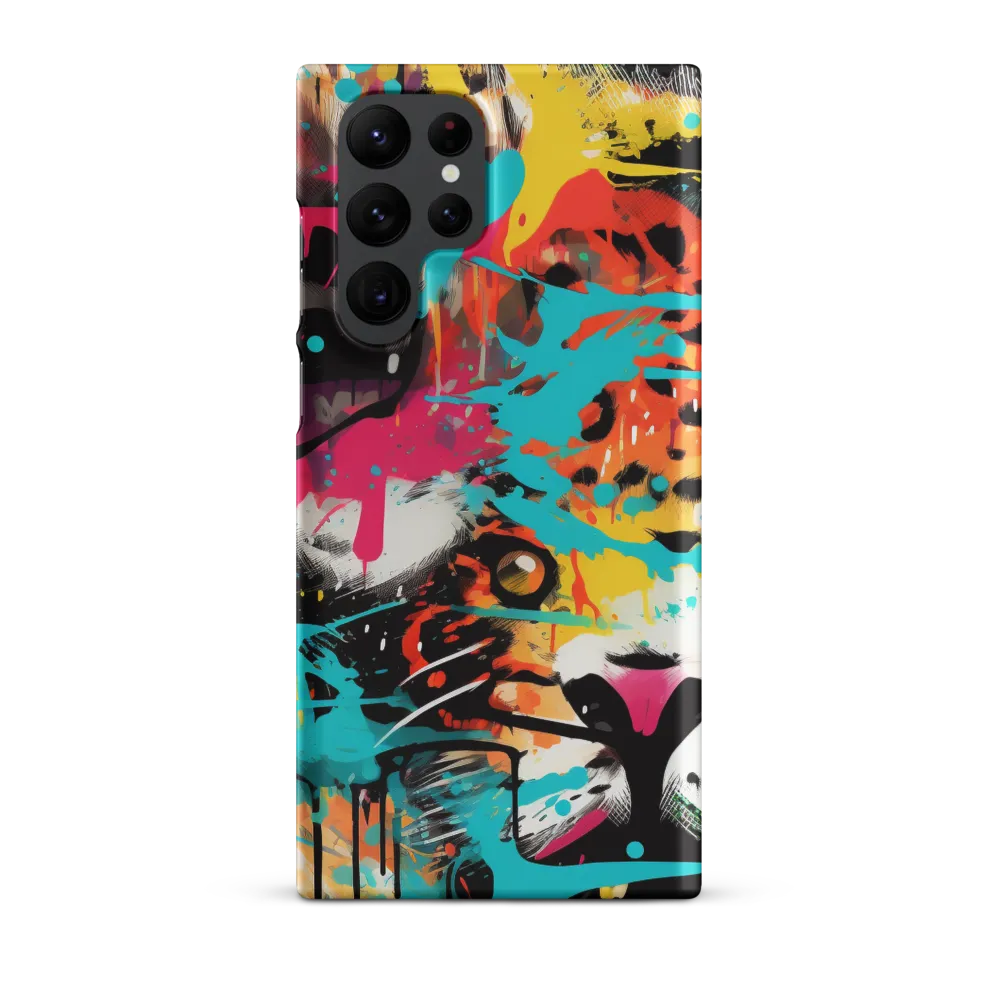 Fierce Fusion: Tiger and Lion in Graffiti