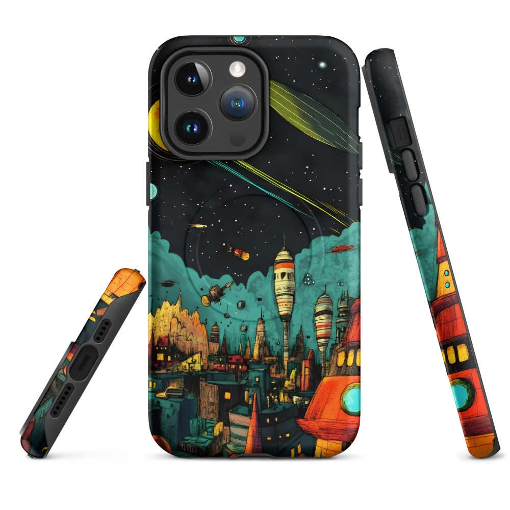 Galactic Cityscape: A Journey Through Imagination