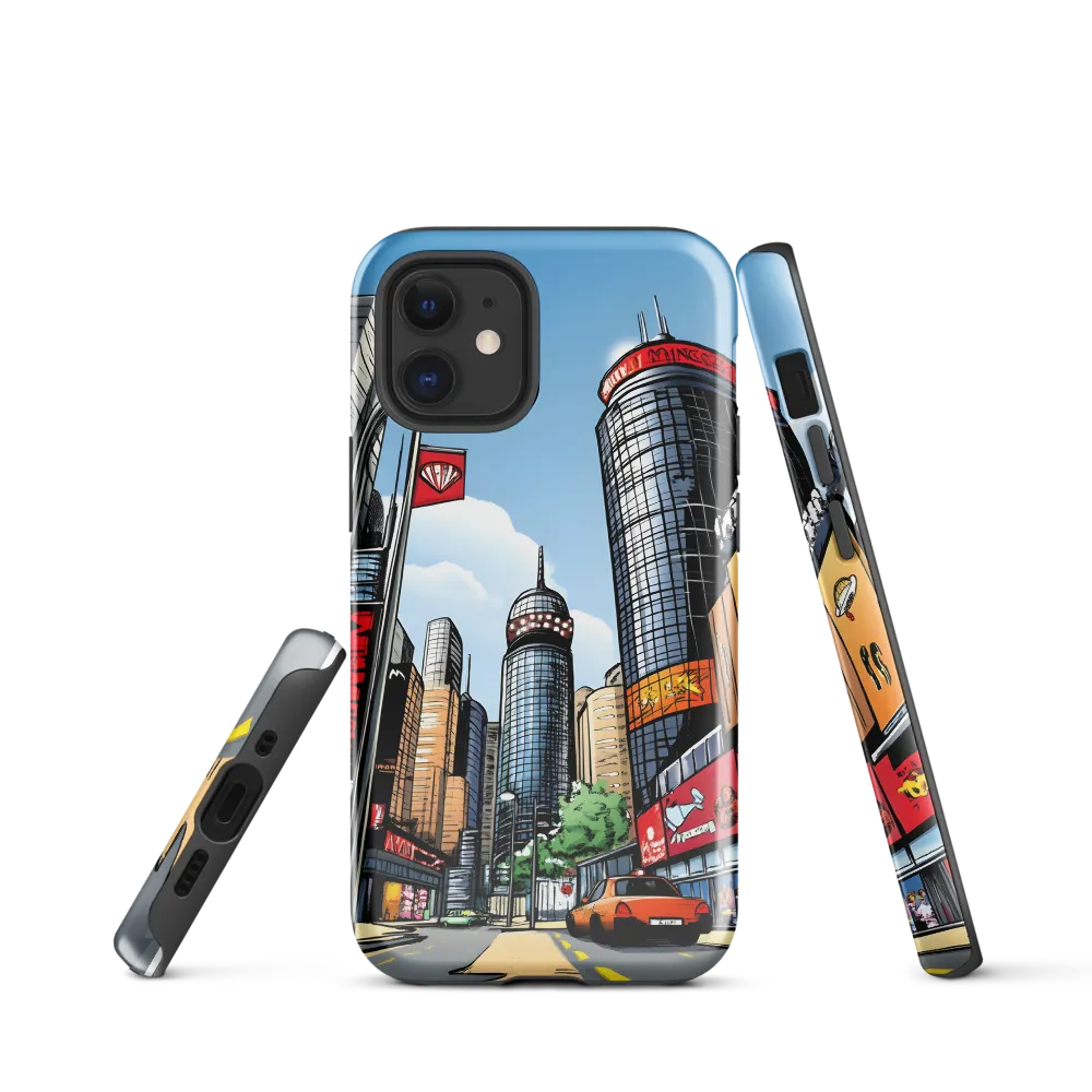 Urban Pulse: A Comic Cityscape