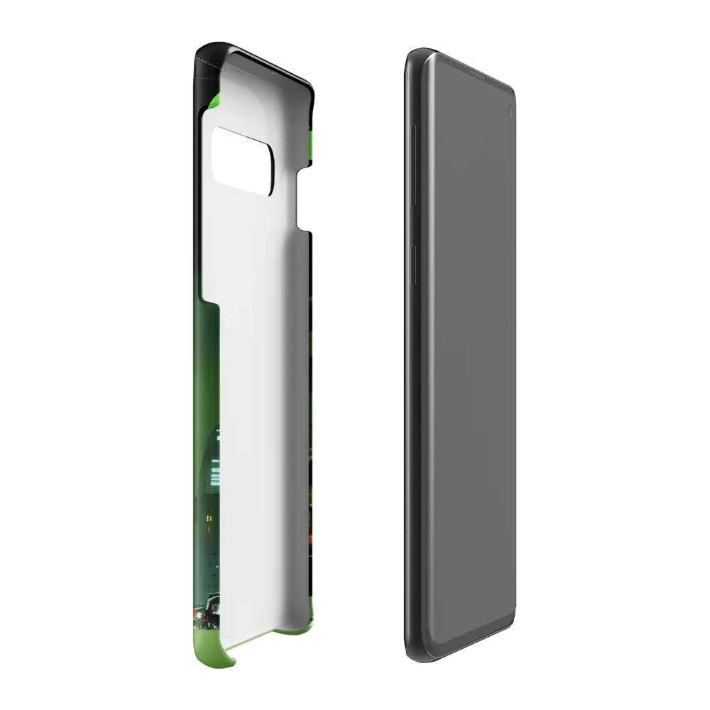 Echoes of a Cyberpunk City | Phone Case |  S10 Plus | Snap Case | Glossy