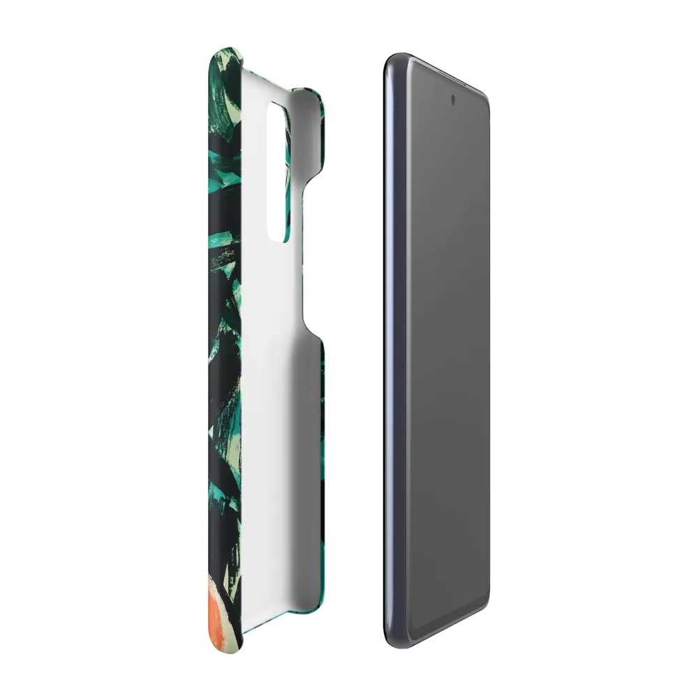 Curious Giraffe in Lush Greenery | Phone Case |  S20 FE | Snap Case | Matte