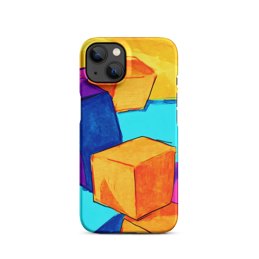 Playful Cubes in Vibrant Harmony