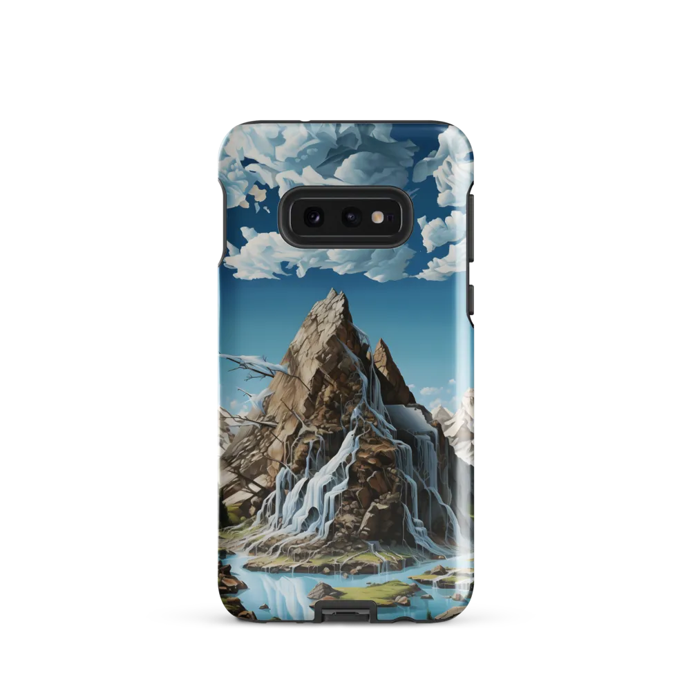 Majestic Cascade: A Mountain Masterpiece