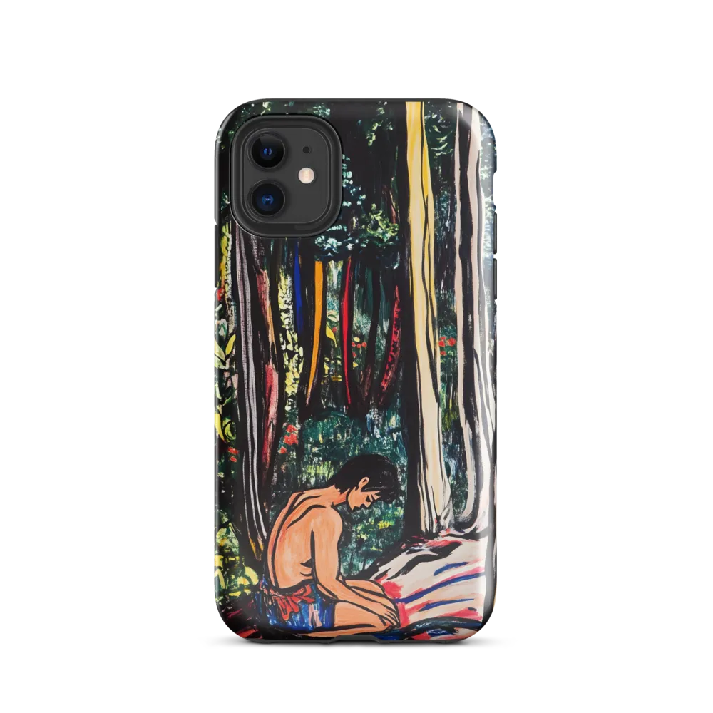 Contemplation in Nature | Phone Case |  11 | Tough Case | Glossy