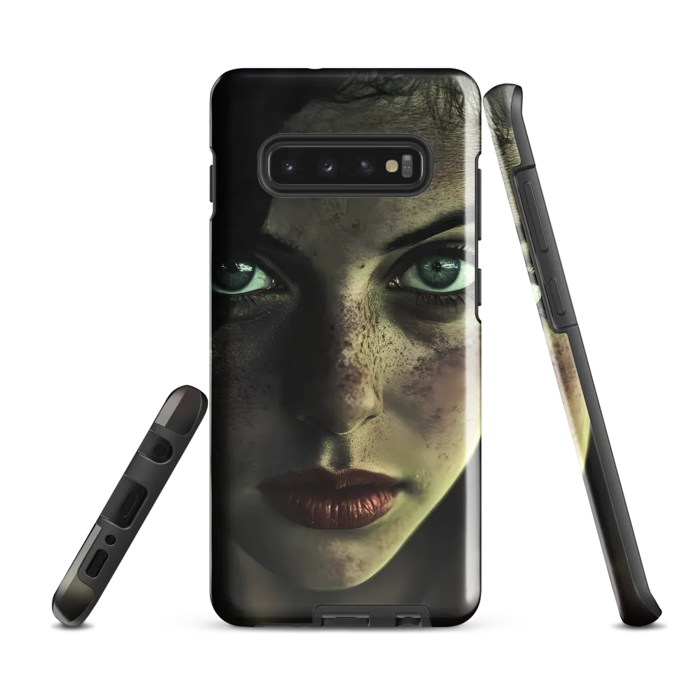 Eyes of Enigma | Phone Case |  S10 Plus | Tough Case | Glossy