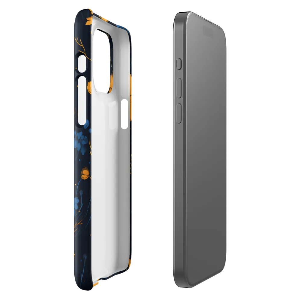 Nocturnal Blossoms | Phone Case |  15 Pro Max | Snap Case | Glossy