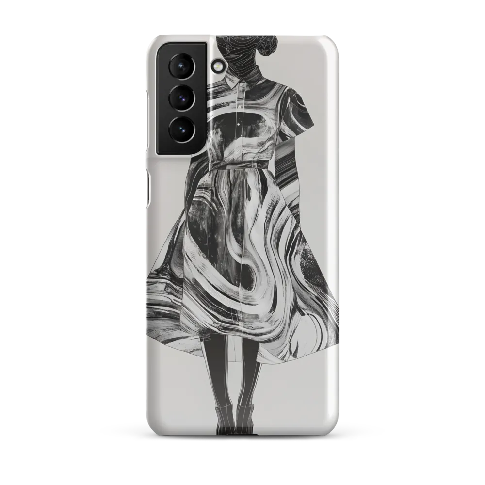 Whirls of Elegance: A Contemporary Fashion Design