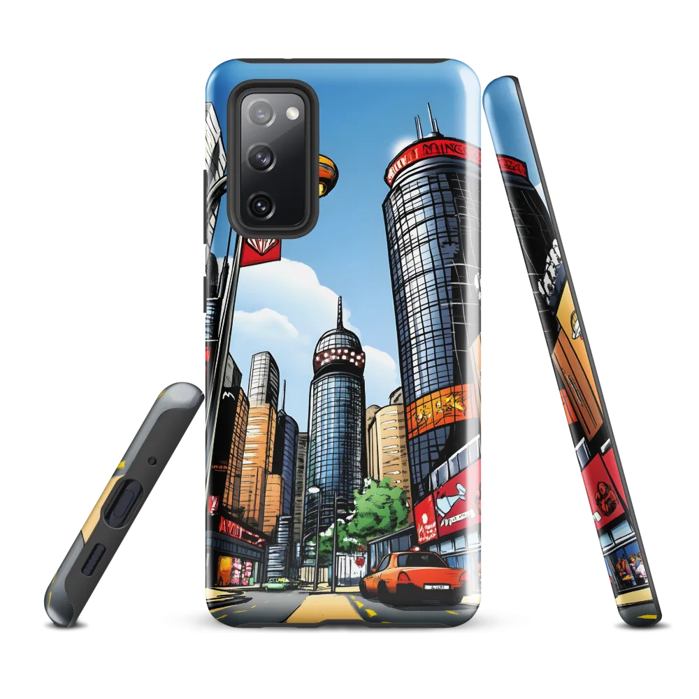 Urban Pulse: A Comic Cityscape