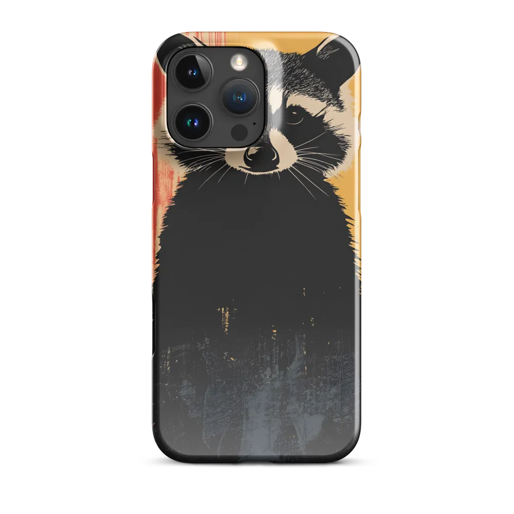 Whimsical Raccoon Portrait