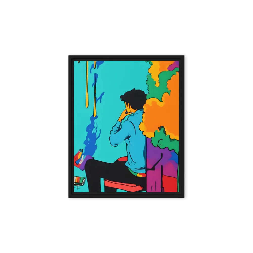 The Artist Within | Canvas with Black Frame | 8″×10″
