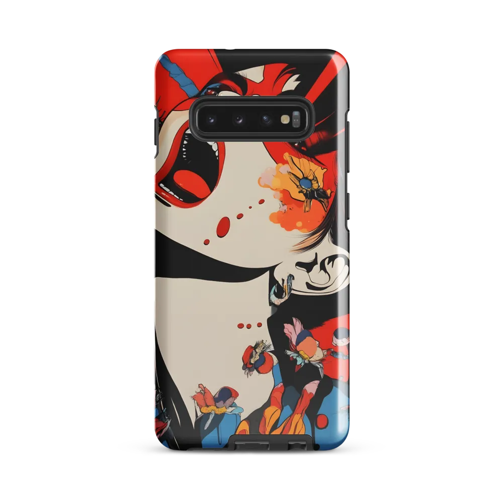 Vibrant Expression | Phone Case |  S10 Plus | Tough Case | Glossy