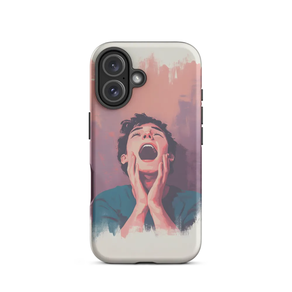 The Silent Scream | Phone Case