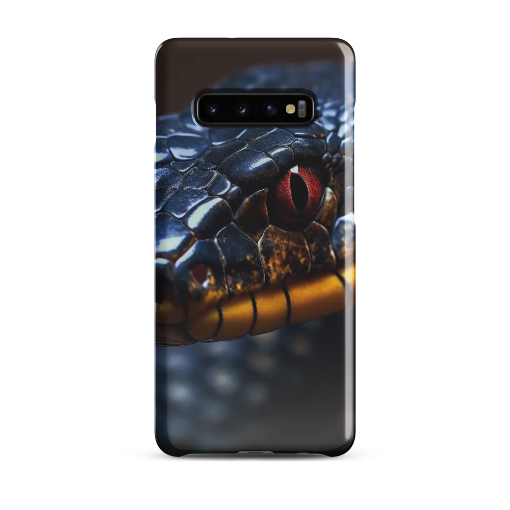 The Serpent's Gaze | Phone Case |  S10 Plus | Snap Case | Glossy