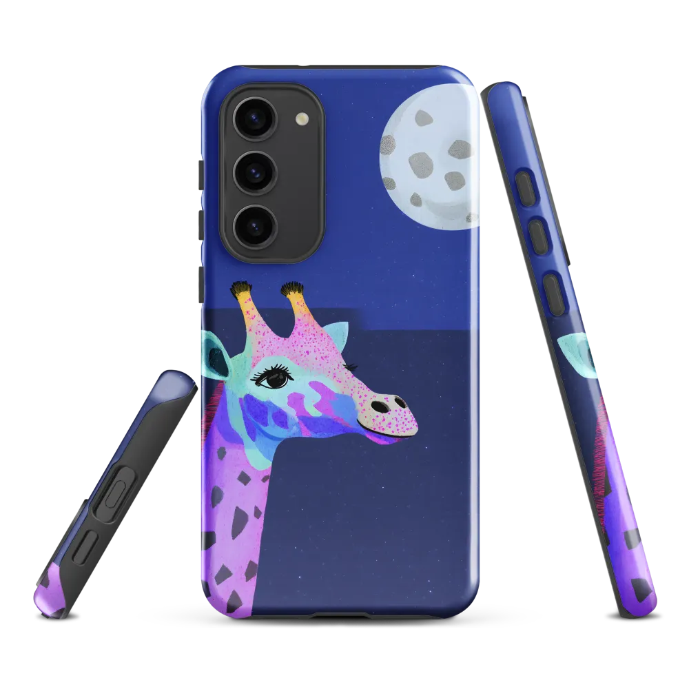 Whimsical Giraffe Under the Stars | Phone Case |  S23 Plus | Tough Case | Glossy