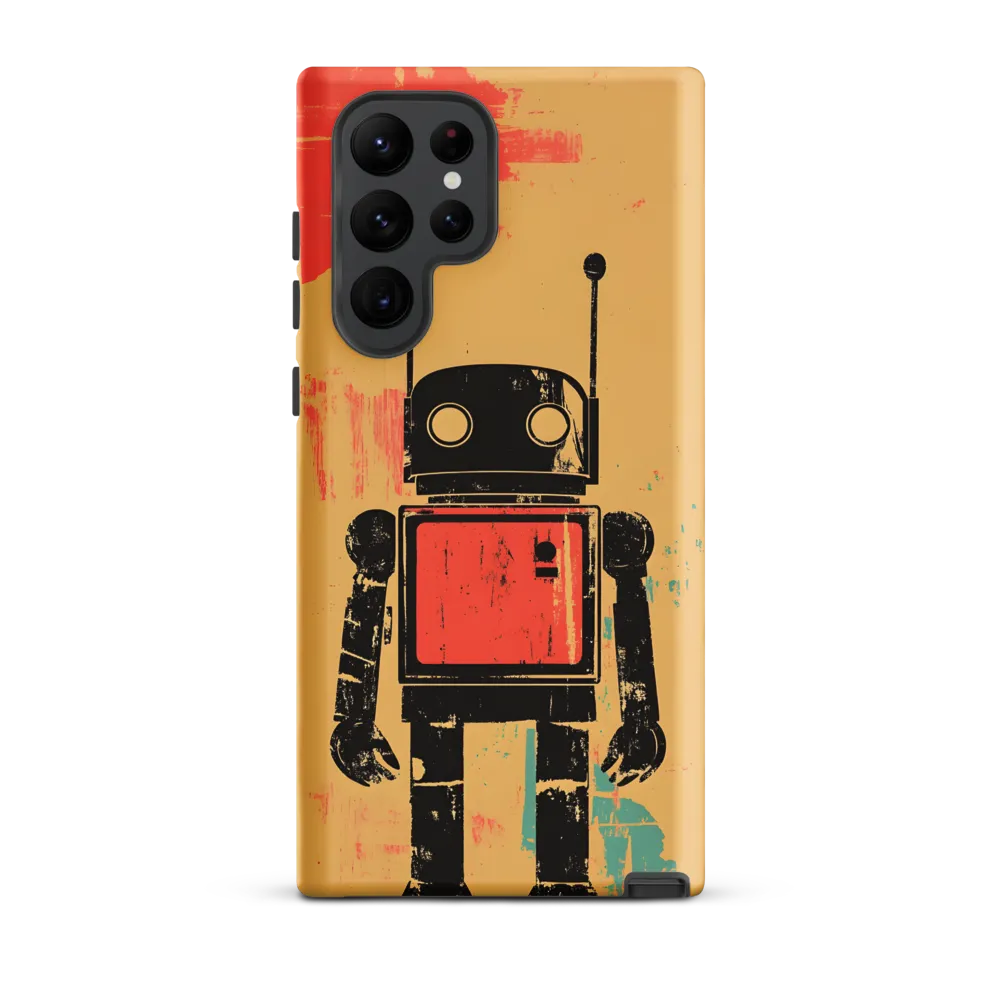 The Retro Robot | Phone Case |  S22 Ultra | Tough Case | Matte